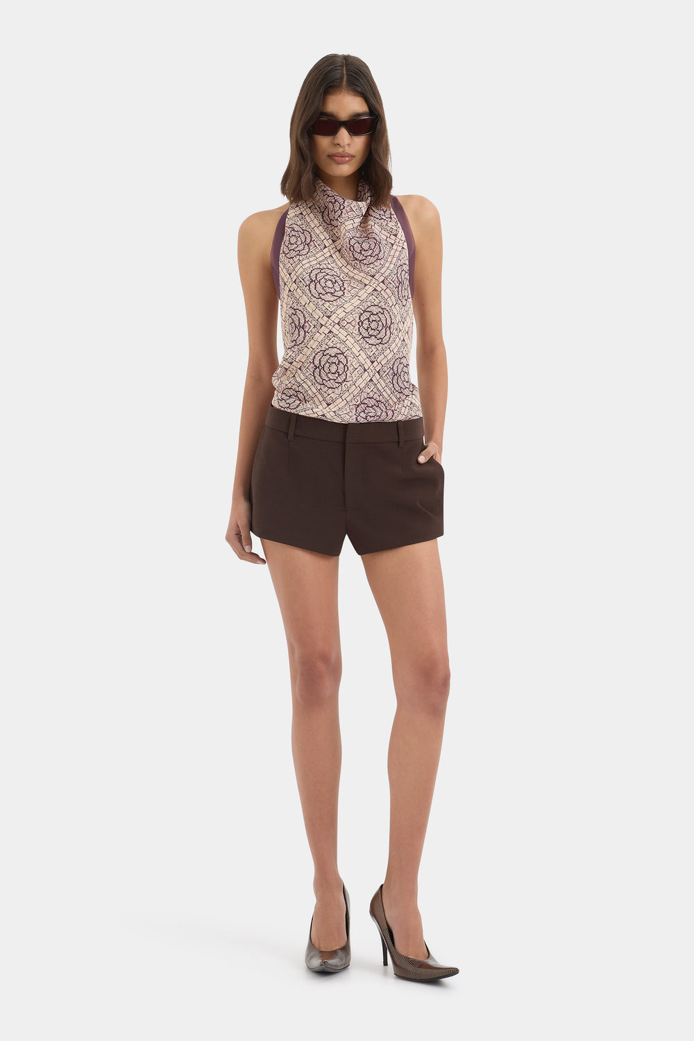 Mireli Halter Tie Top