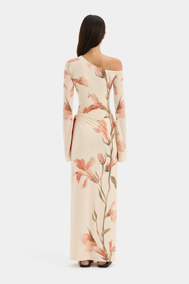 Hana Tie Maxi Dress