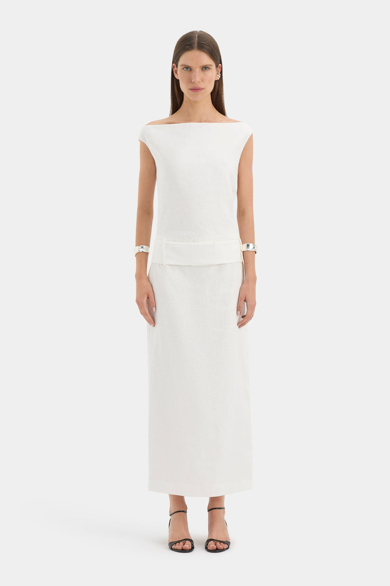 Raquel Off Shoulder Midi Dress