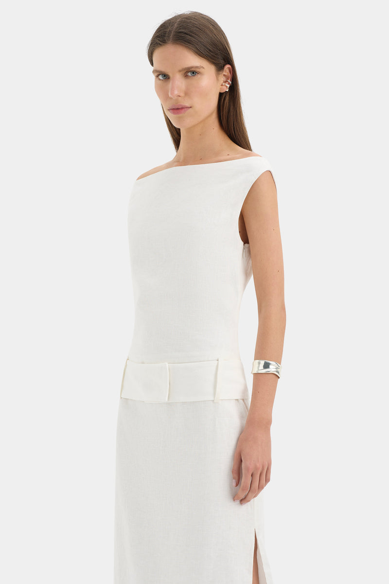 Raquel Off Shoulder Midi Dress