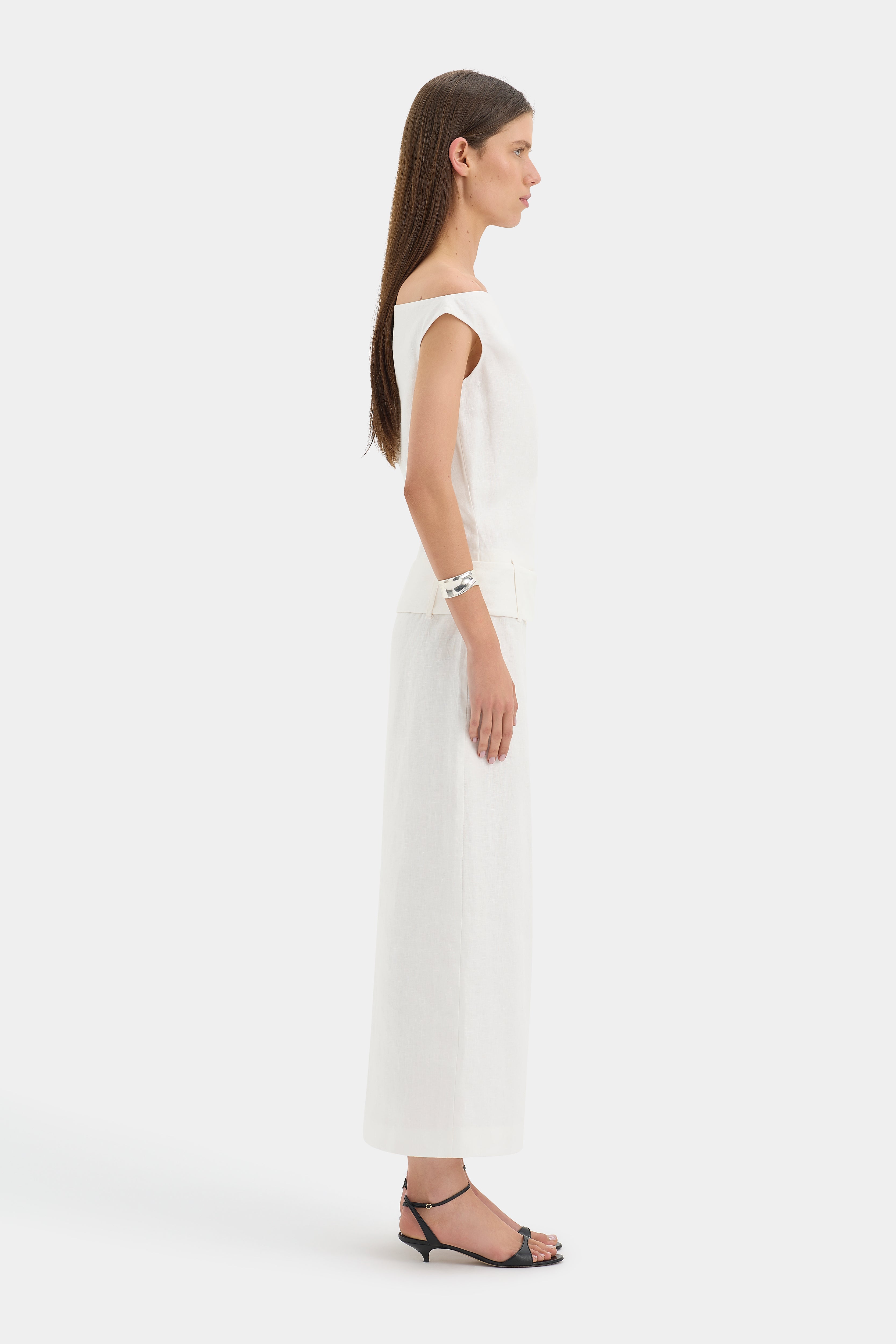 Raquel Off Shoulder Midi Dress