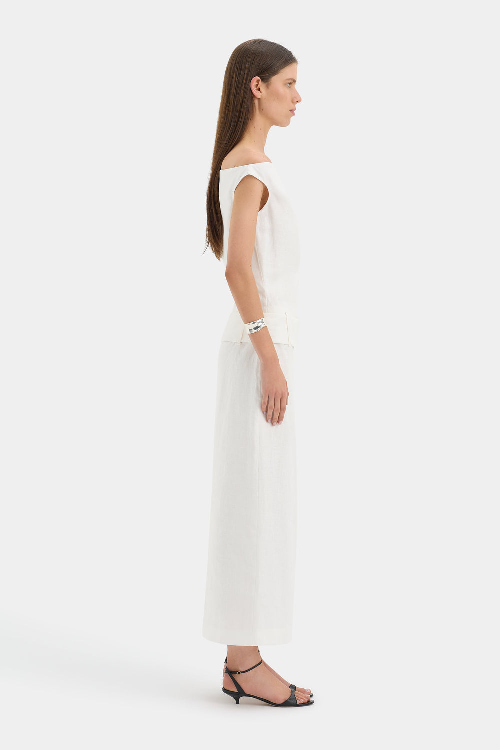 Raquel Off Shoulder Midi Dress