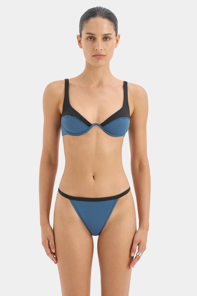 SIR the label Robbie Bikini Brief CORNFLOWER