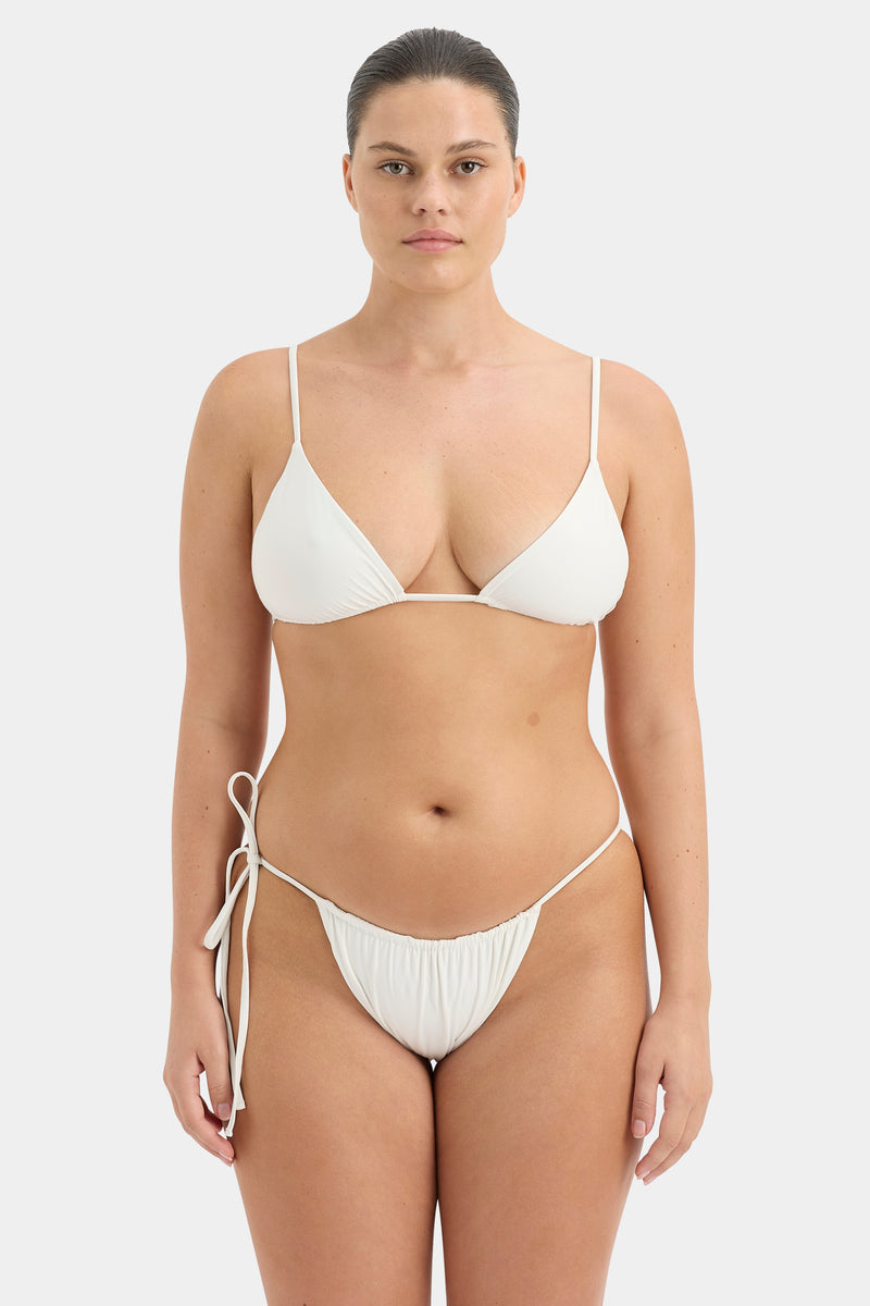 SIR the label Louis String Triangle Top IVORY