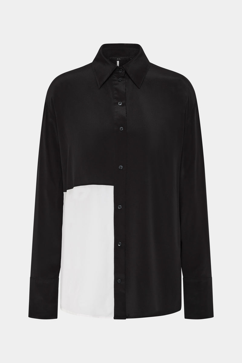 SIR the label Adrienne Shirt MONOCROME