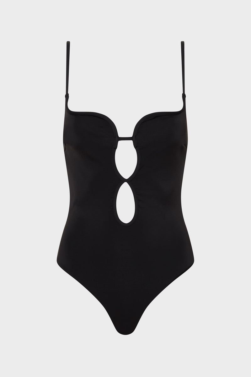 SIR the label Renata Keyhole One Piece BLACK