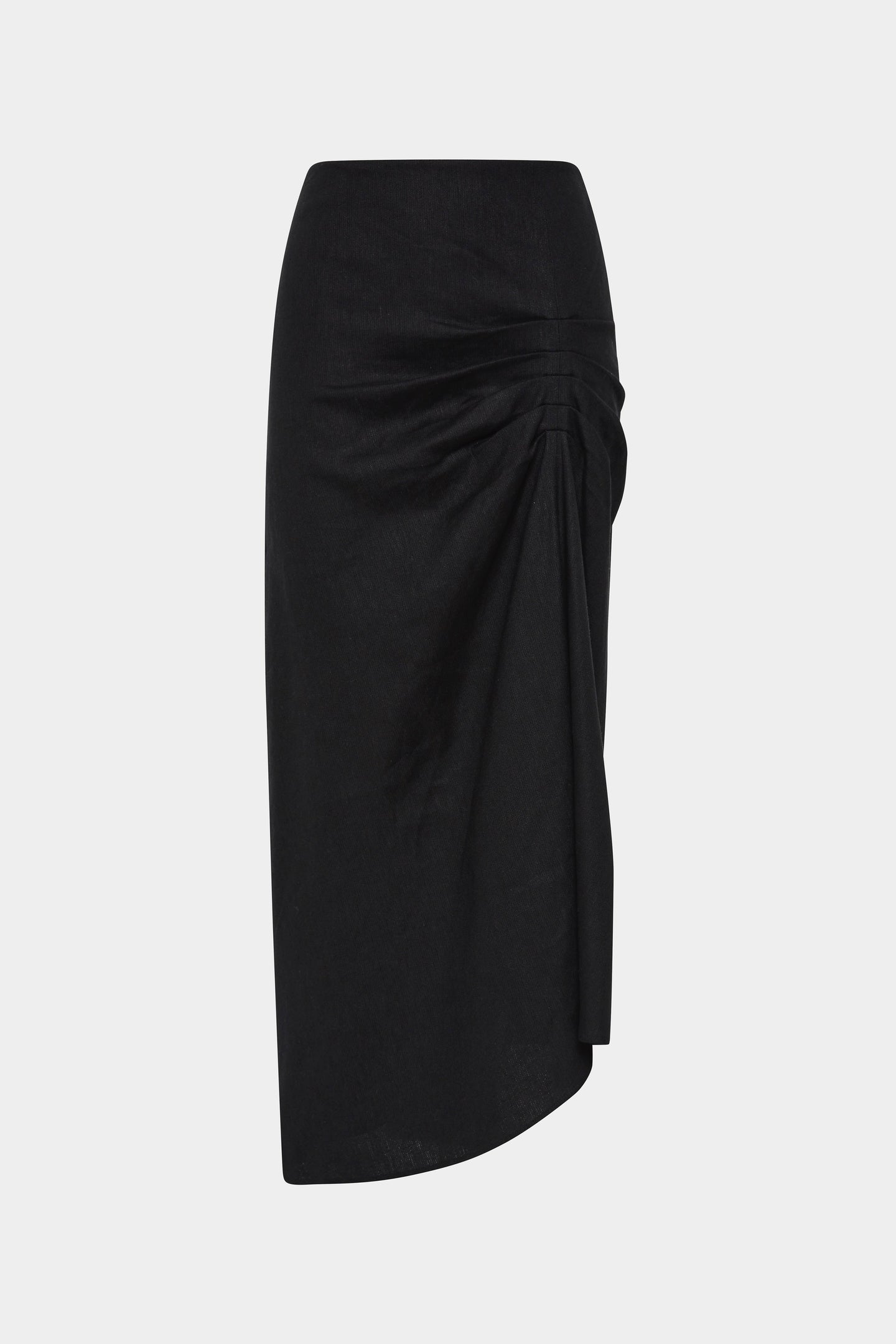 SIR the label Dorian Ruched Skirt BLACK