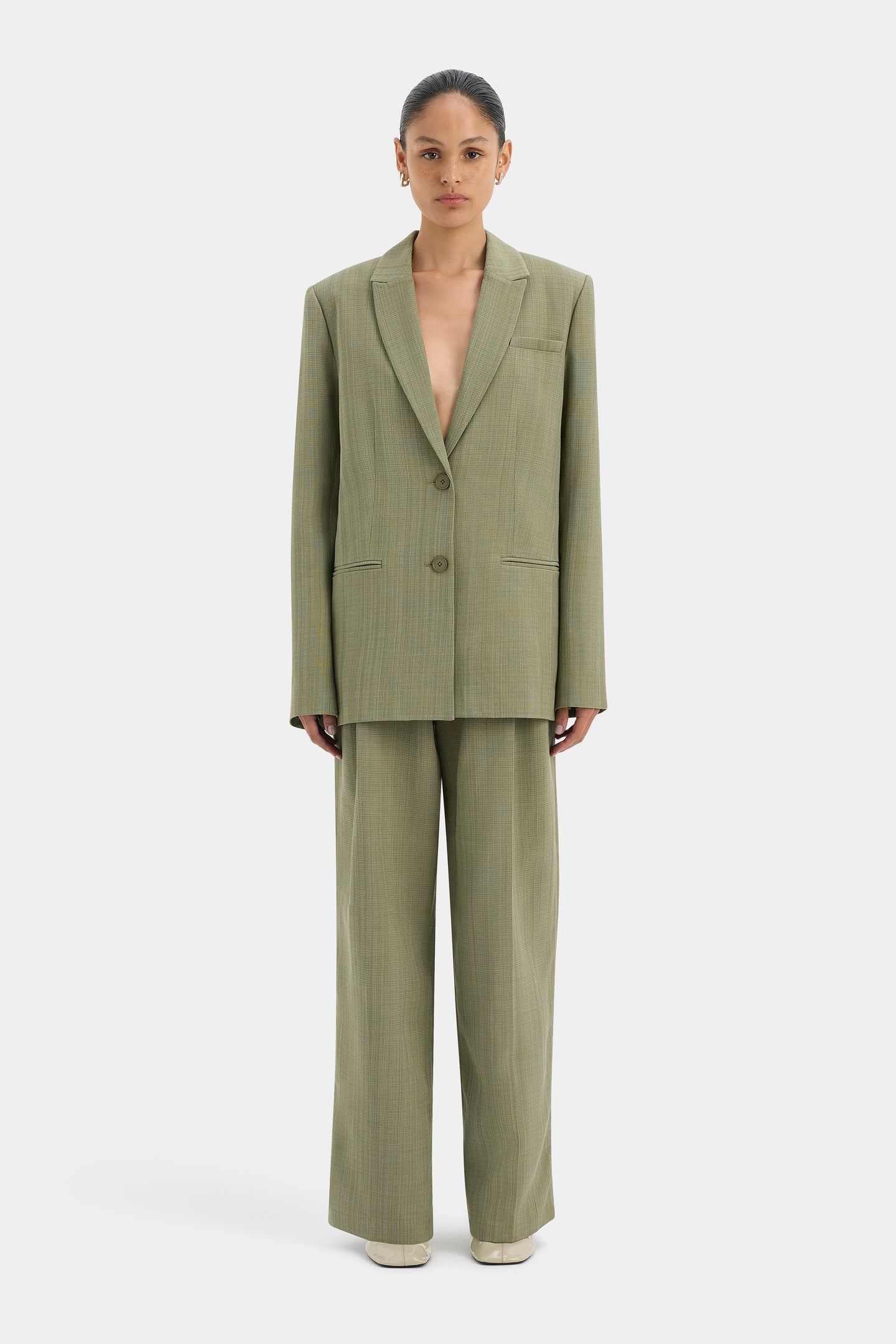 SIR the label Evanthe Belted Trouser Olive