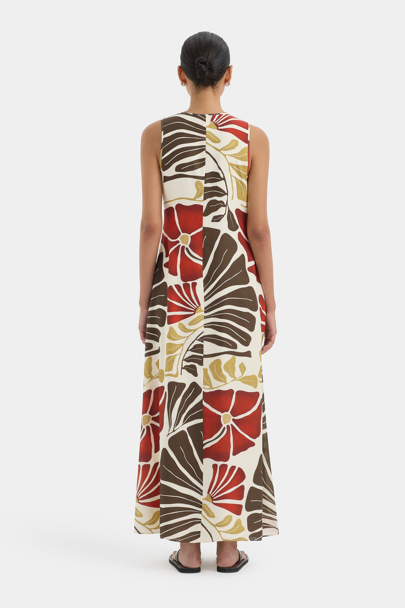 Julietta Scoop Neck Maxi Dress