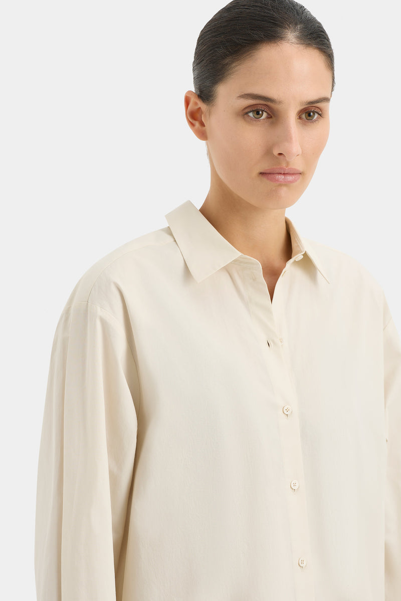 SIR the label Nouveaux Classic Shirt Ecru