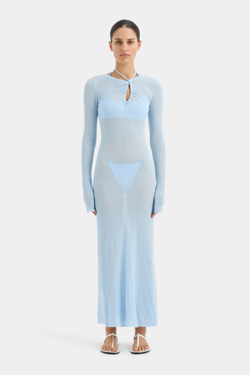 SIR the label Sol Halter Bandeau SKY BLUE