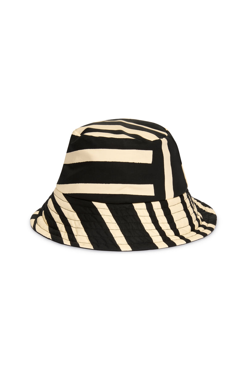 SIR the label Linocut Bucket Hat Ligne