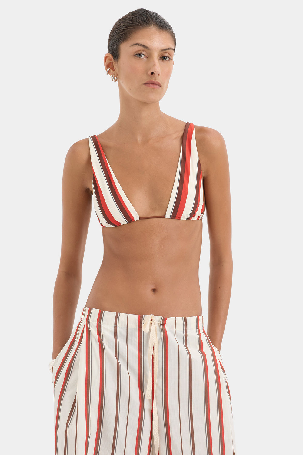 Alva Halter Triangle Top