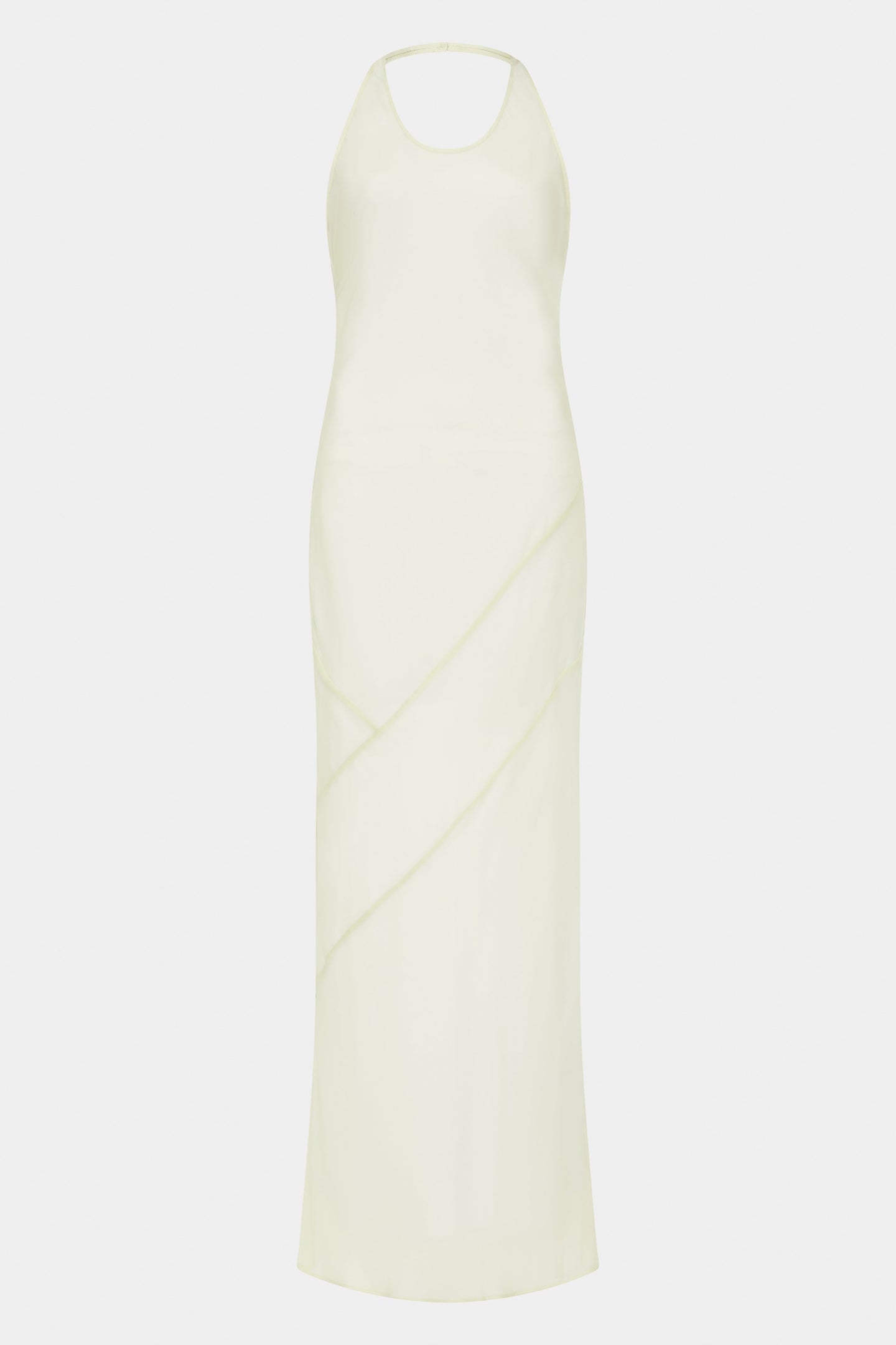 SIR the label Strobe Halter Dress LIGHT SAGE