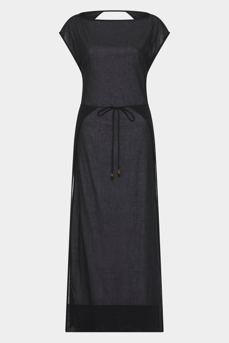 Blair Beaded Overlap Dress