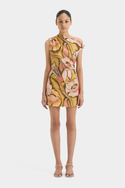 Sir the label dahlia one shoulder dress discount