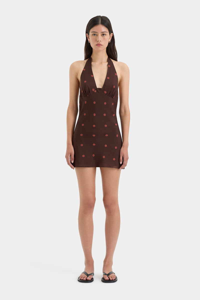 Toni Halter Mini Dress