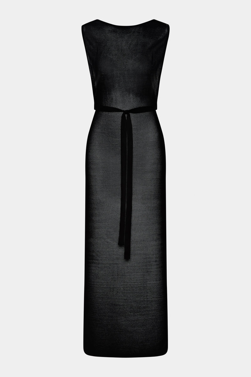 SIR the label Coastline Tie Dress BLACK