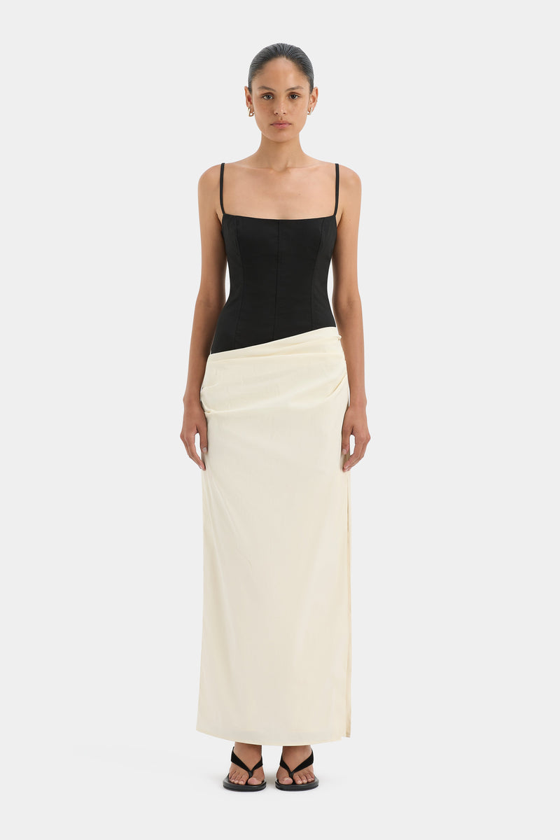 SIR the label Florent Bodice Gown Monochrome