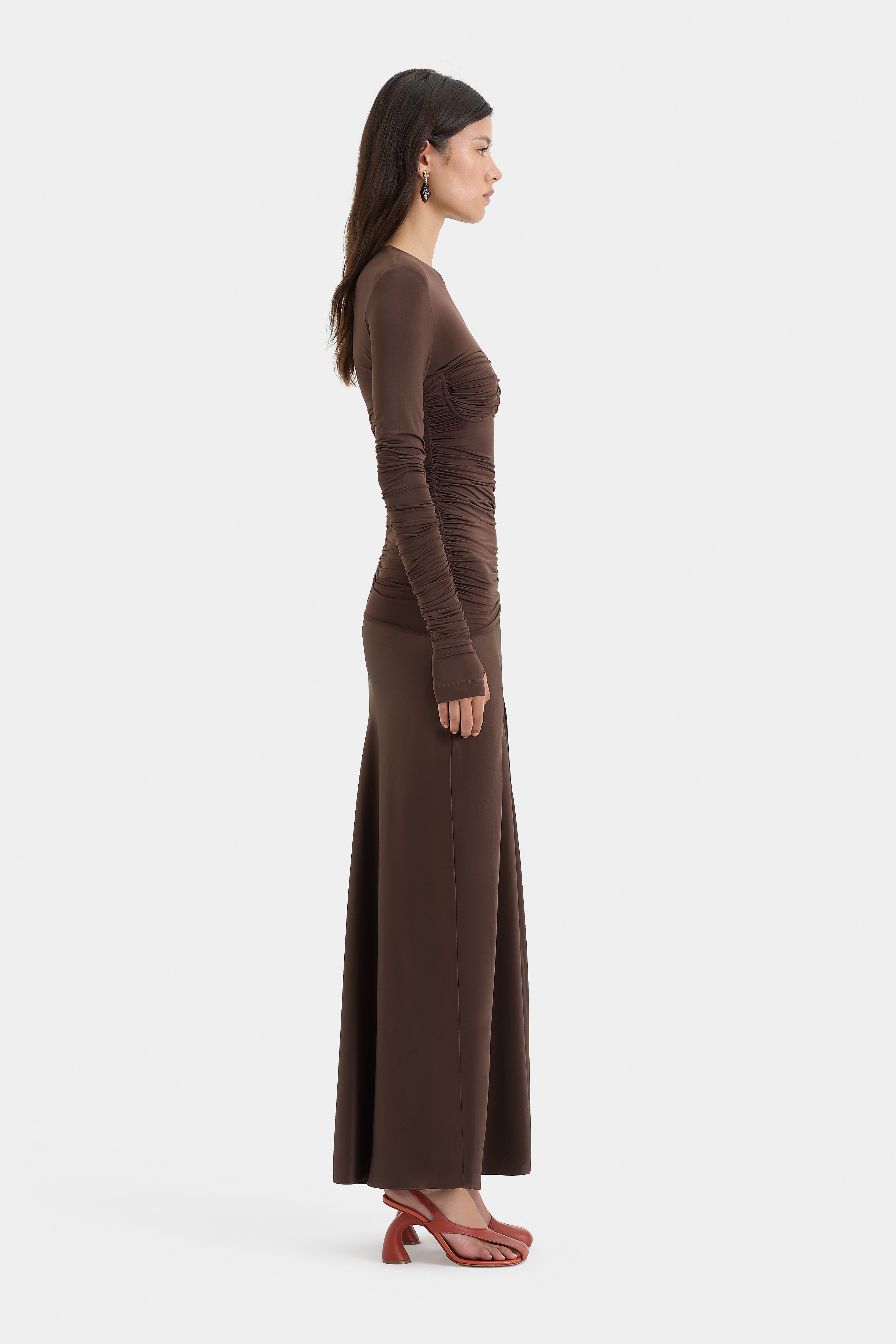 Alessia Draped Gown