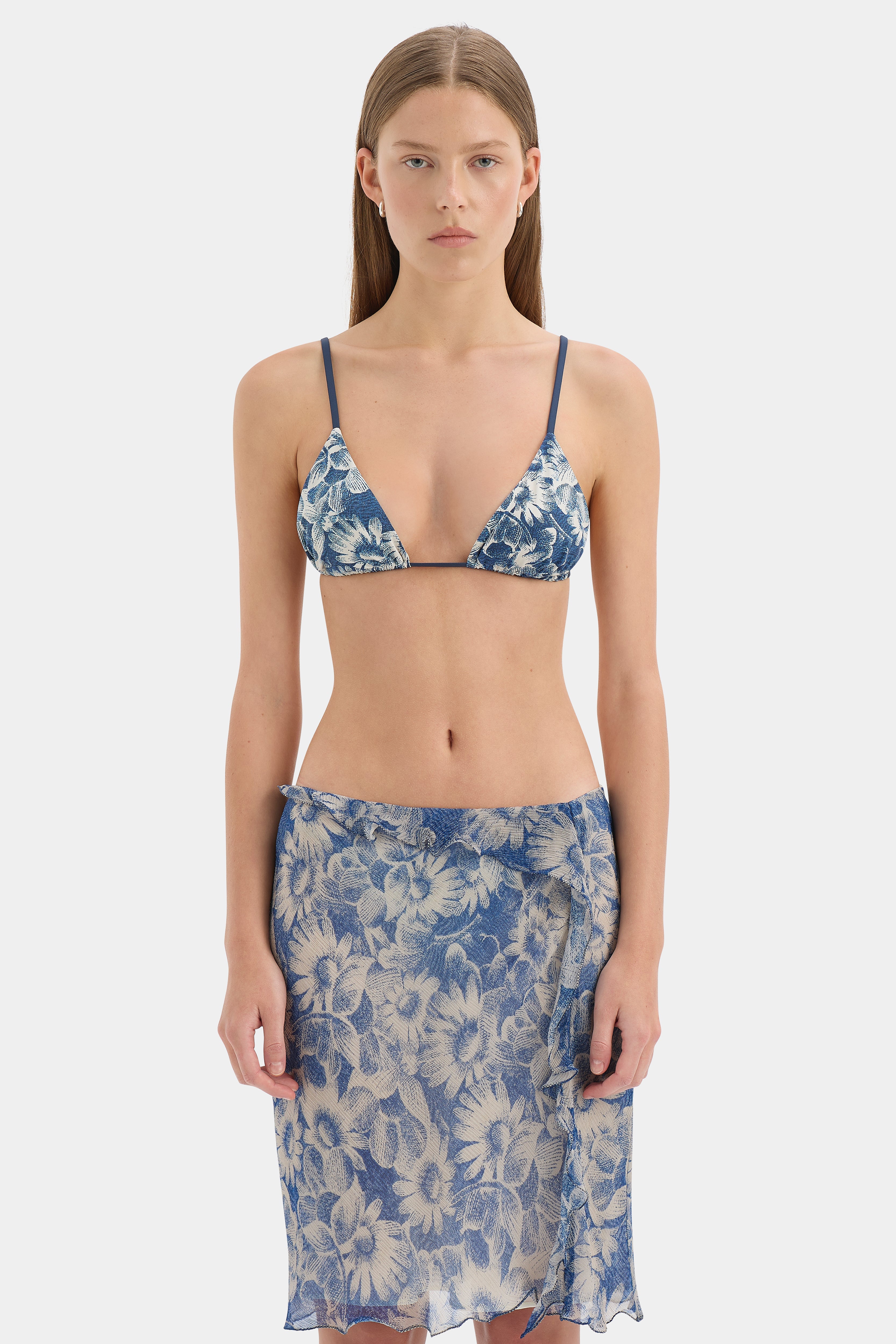 Lilia String Triangle Top
