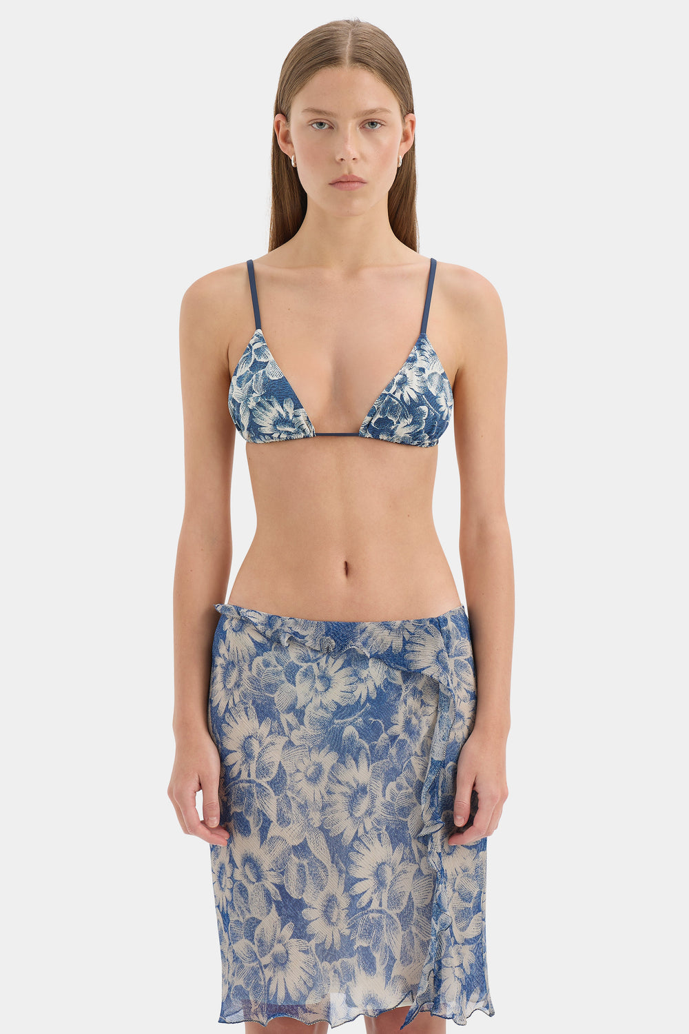 Lilia String Triangle Top