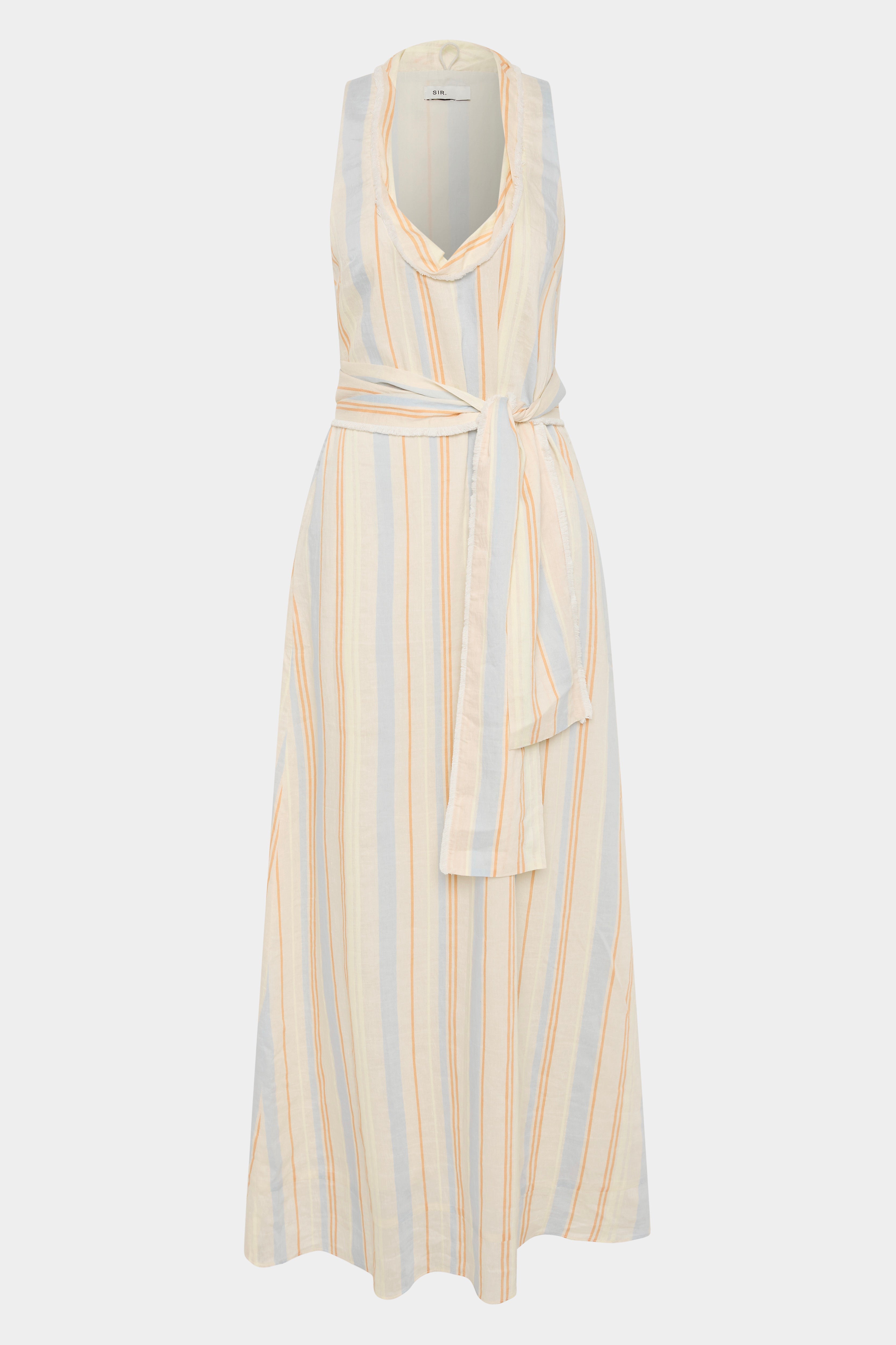 pernille silk dress Pernille Scoop Neck Maxi Dress – SIR