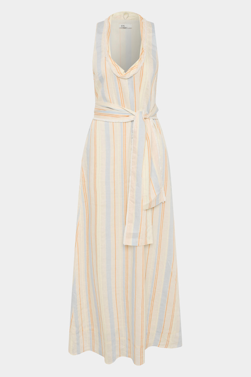 Pernille Scoop Neck Maxi Dress