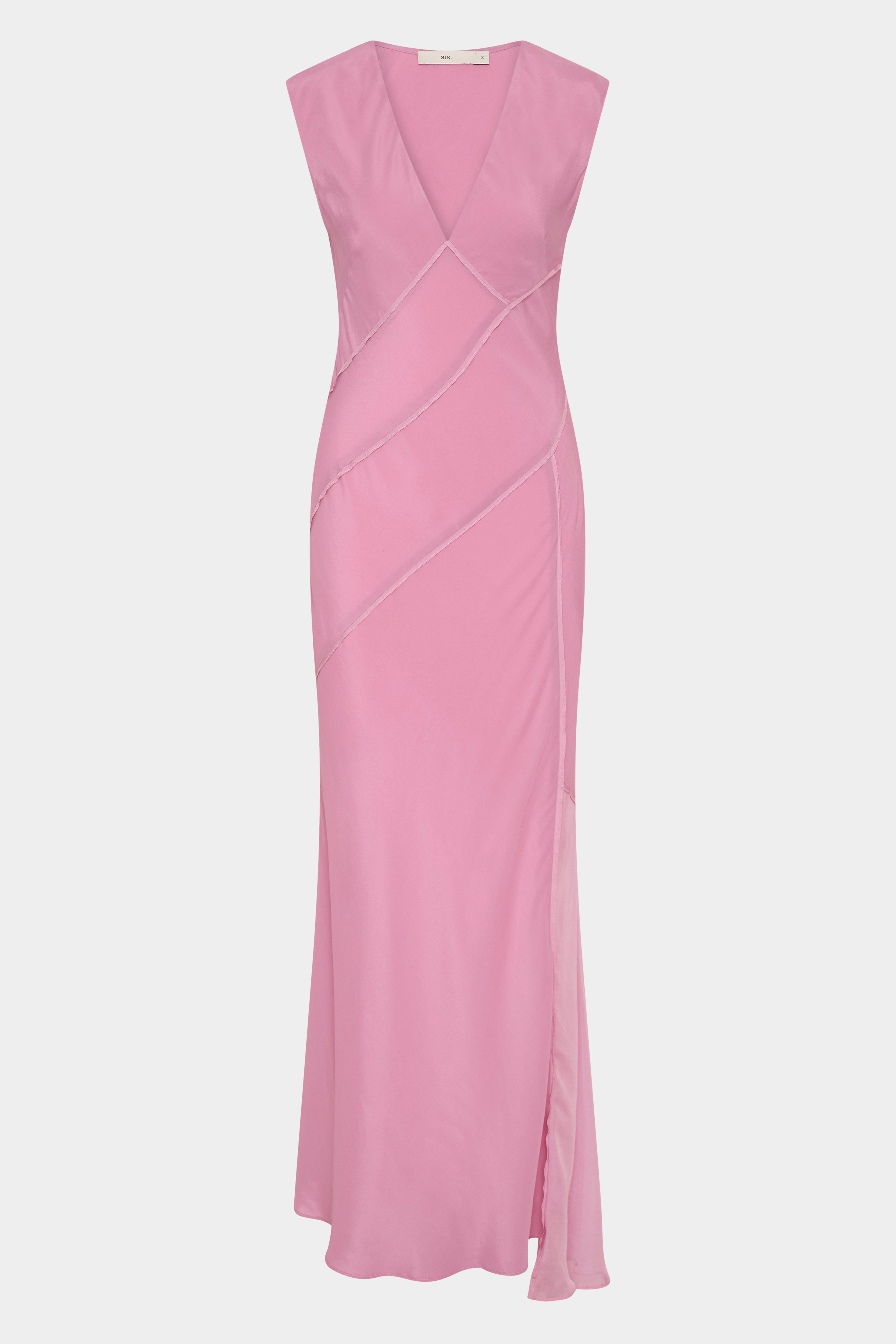 sachin and babi light blue dress DKNY Draped Satin Midi Dress - Overstock