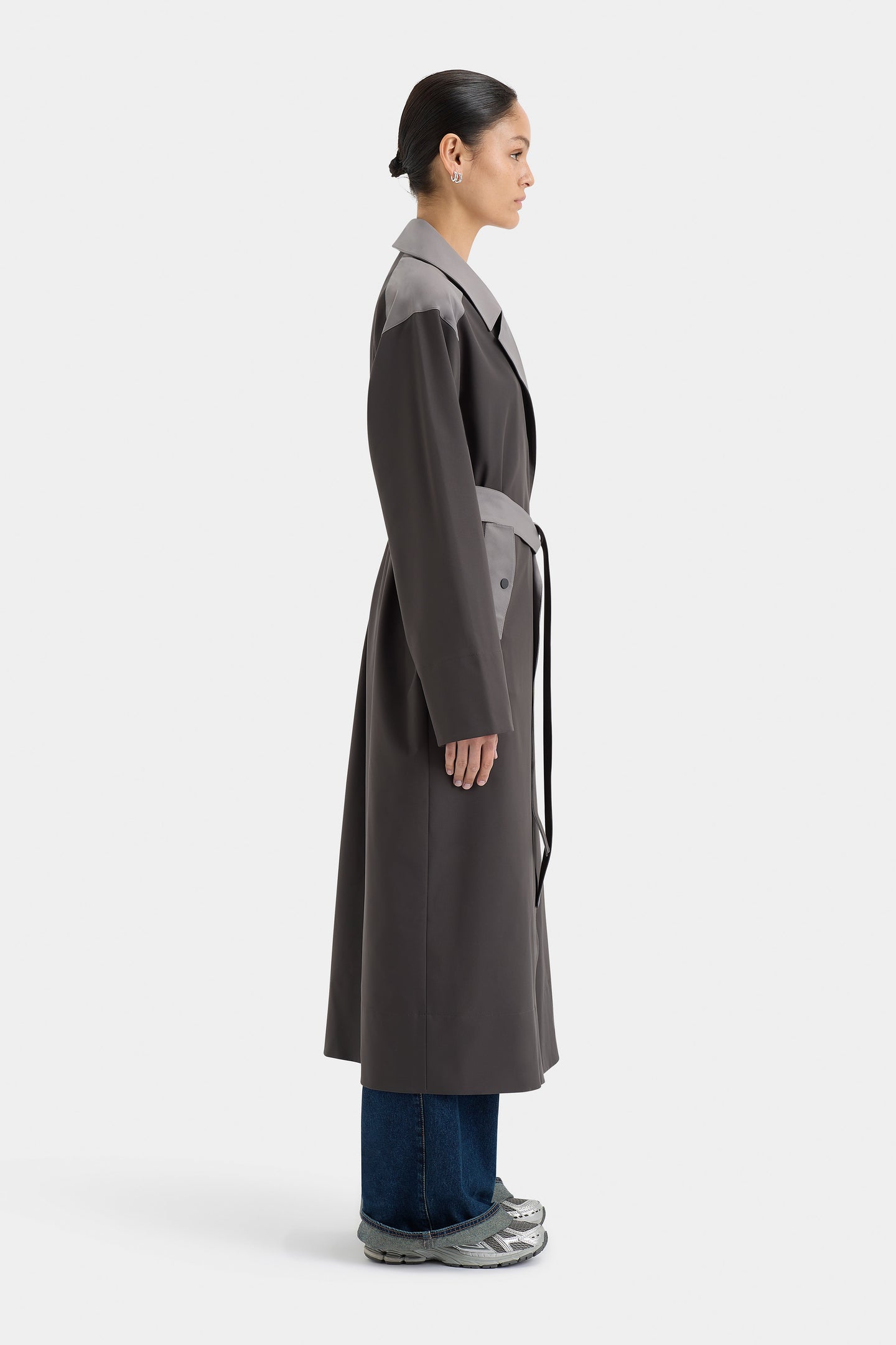 SIR the label Wesley Trench CHARCOAL