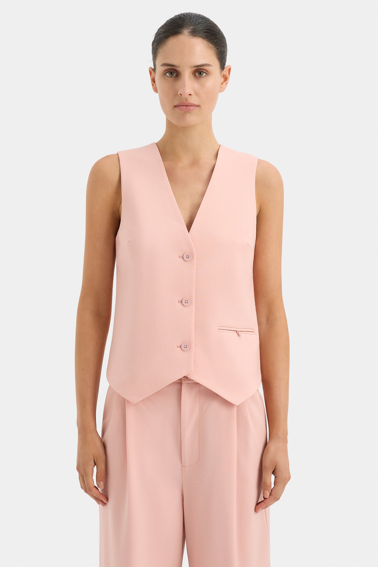 SIR the label Dario Vest PINK