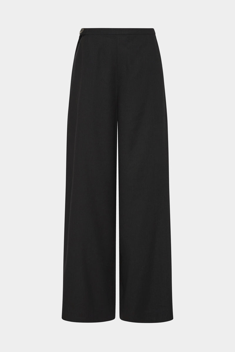 SIR the label Dorian Wide Leg Pant BLACK