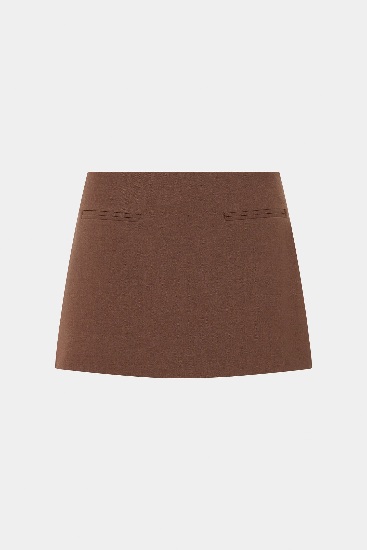 SIR the label Bromley Mini Skirt CHOCOLATE