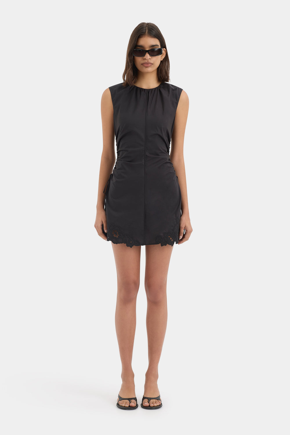 Klara Ruched Mini Dress