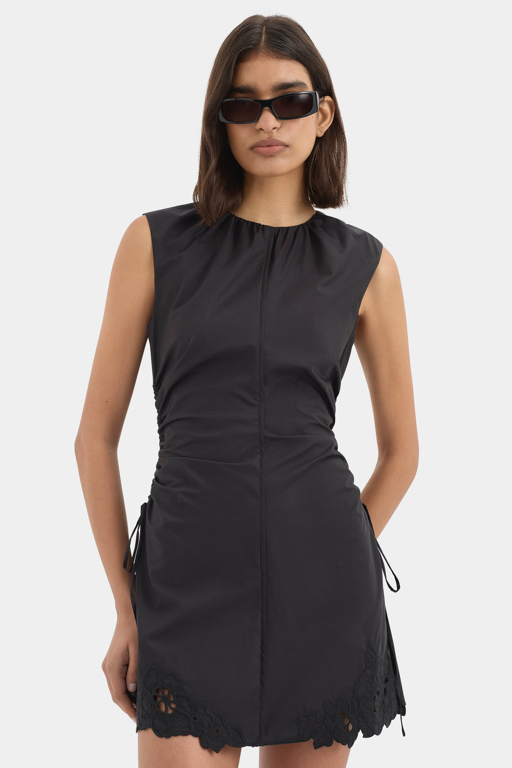 Klara Ruched Mini Dress