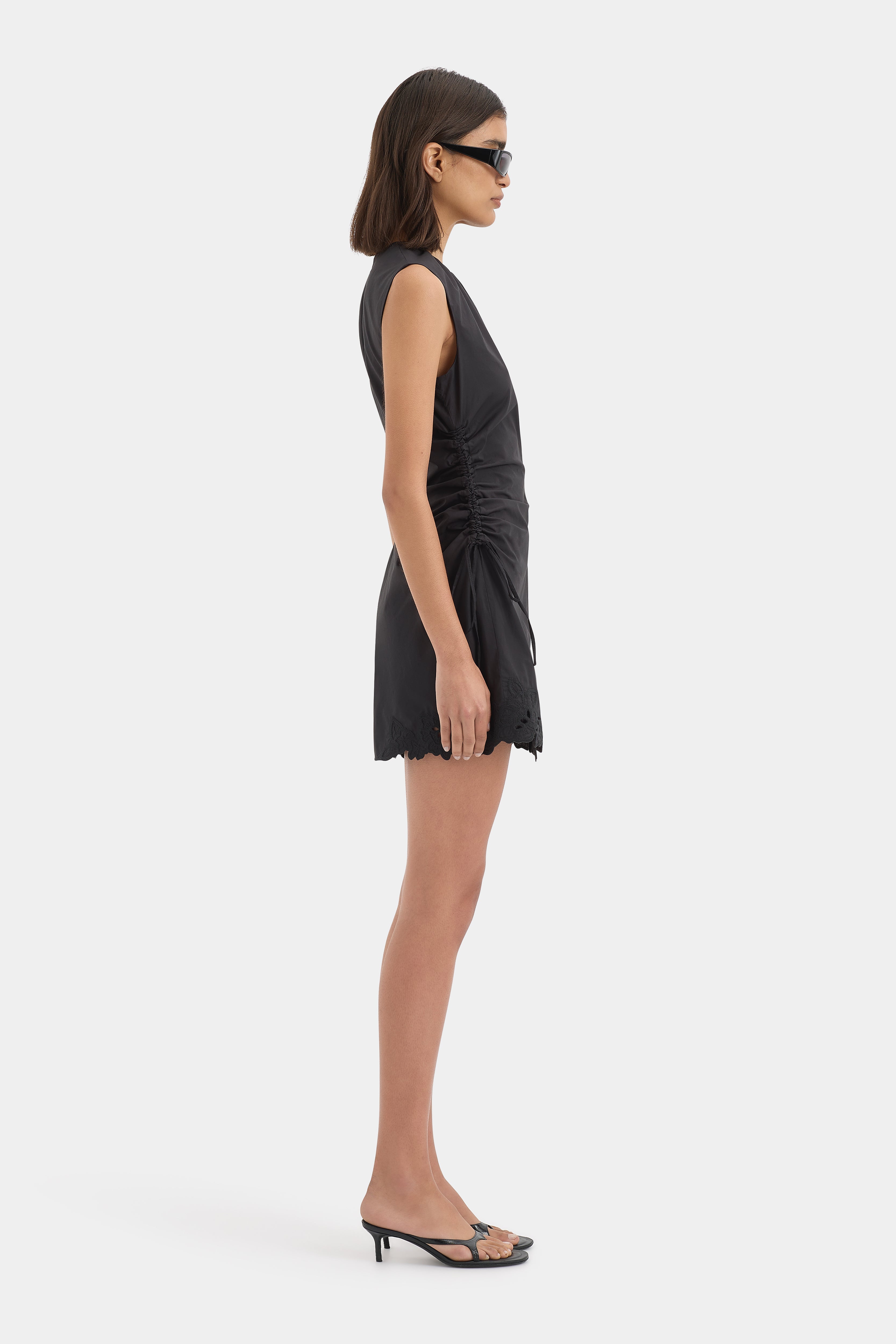 Klara Ruched Mini Dress
