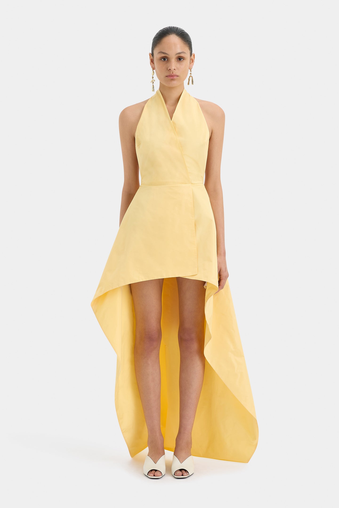 SIR the label Yan Yan Gown Yellow