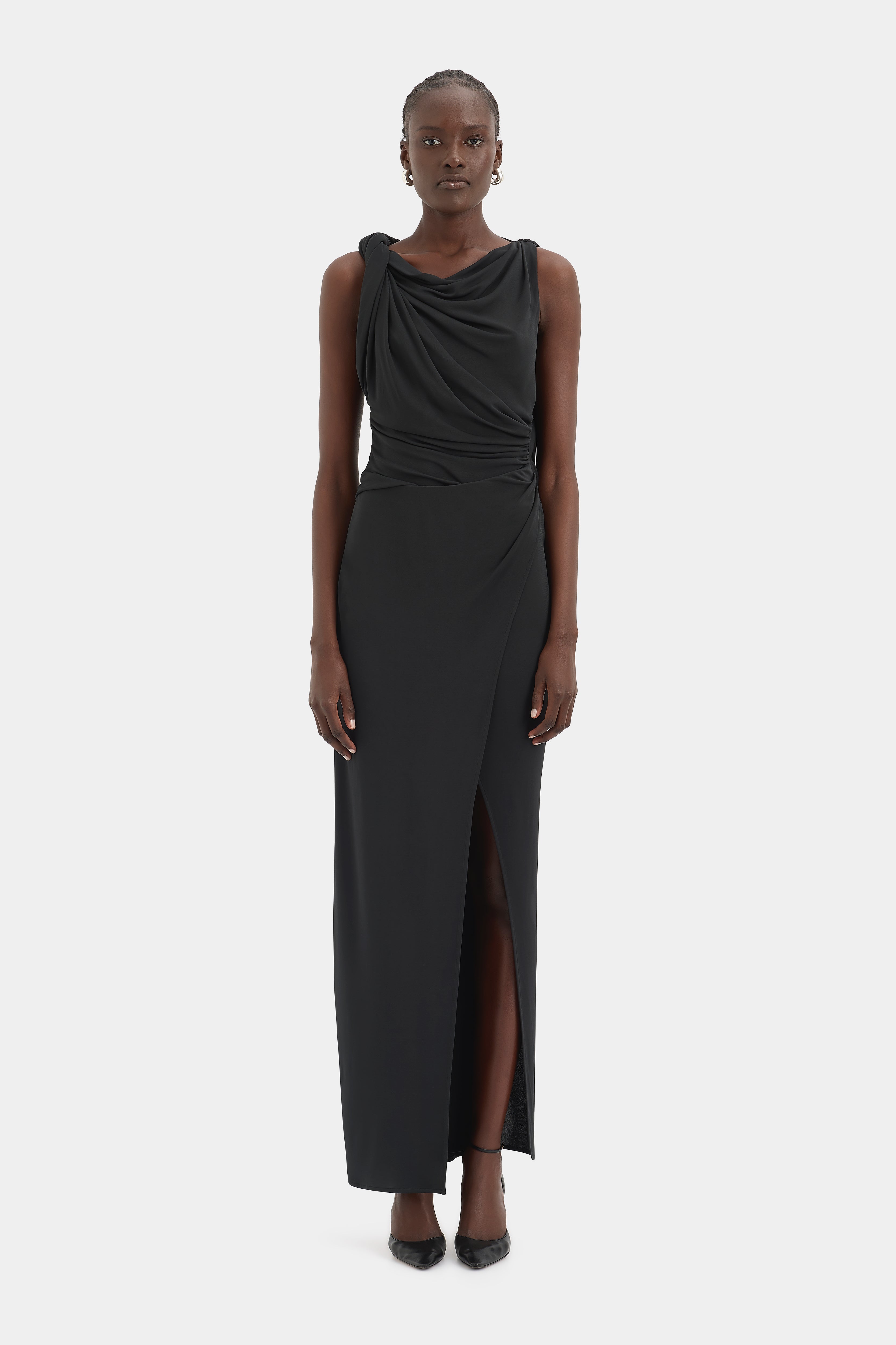 Olenna Twist Low Back Gown