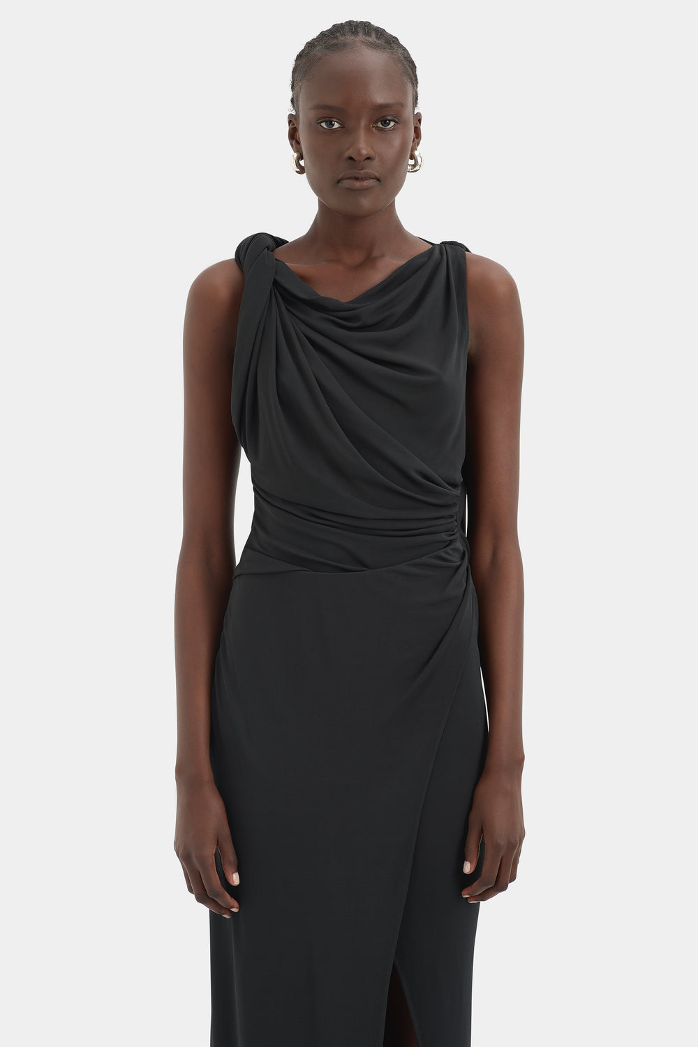 Olenna Twist Low Back Gown