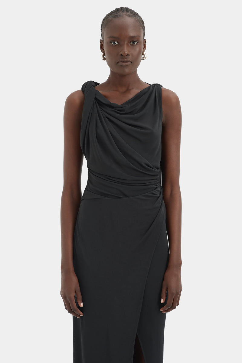 Olenna Twist Low Back Gown