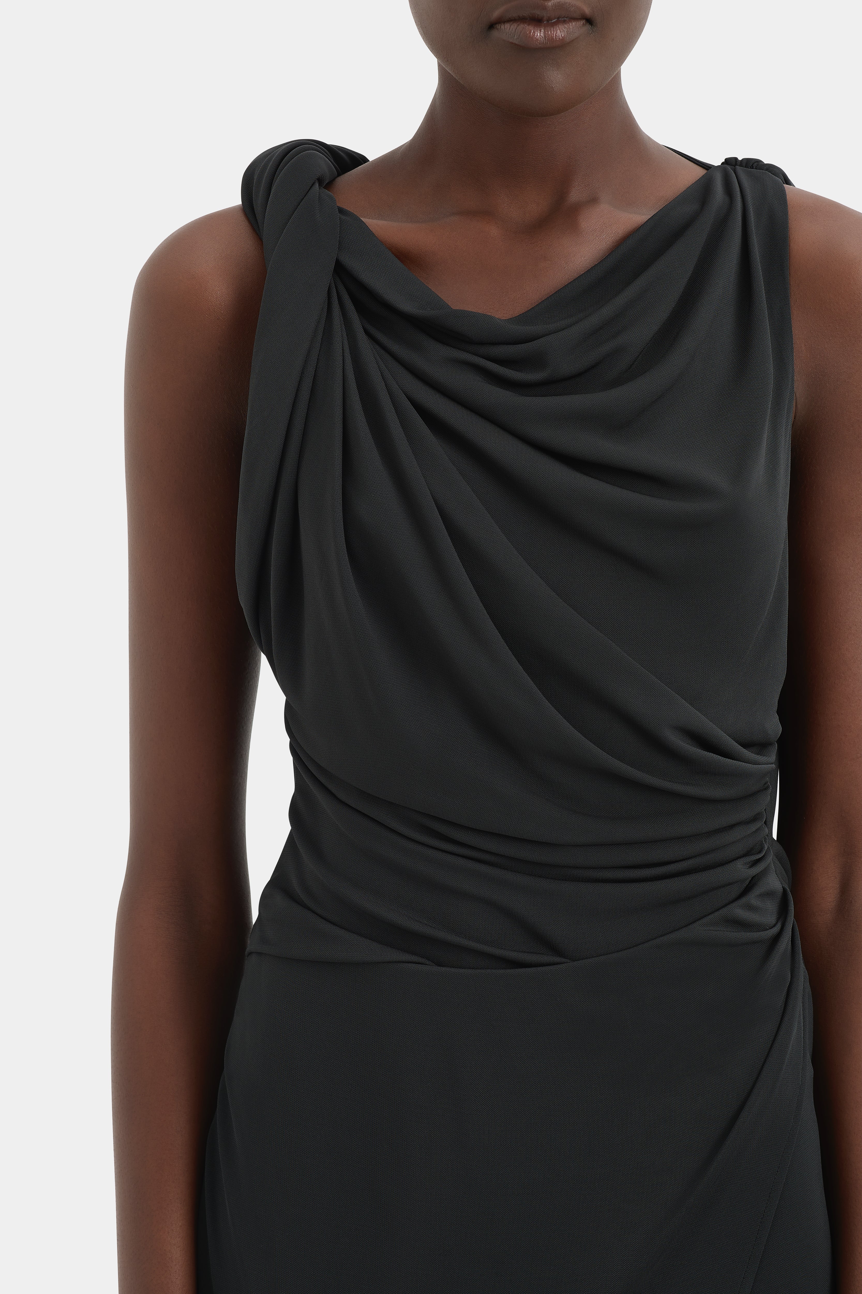 Olenna Twist Low Back Gown