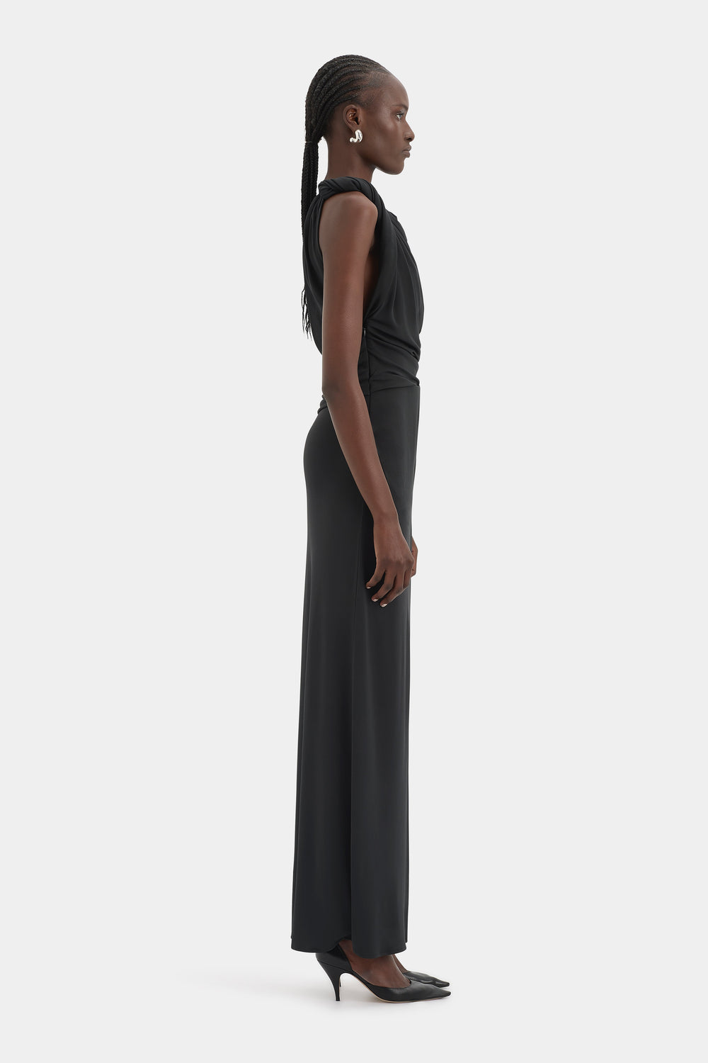 Olenna Twist Low Back Gown