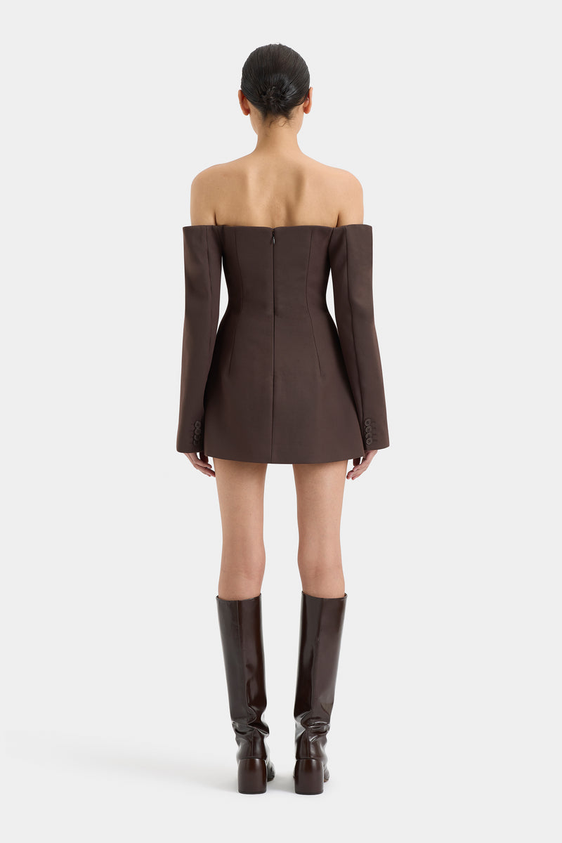 Sandrine Tailored Mini Dress