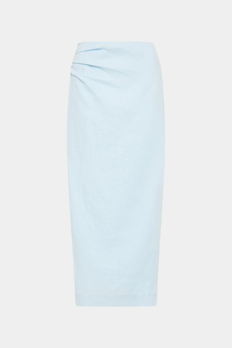 Iris Asymmetric Midi Skirt