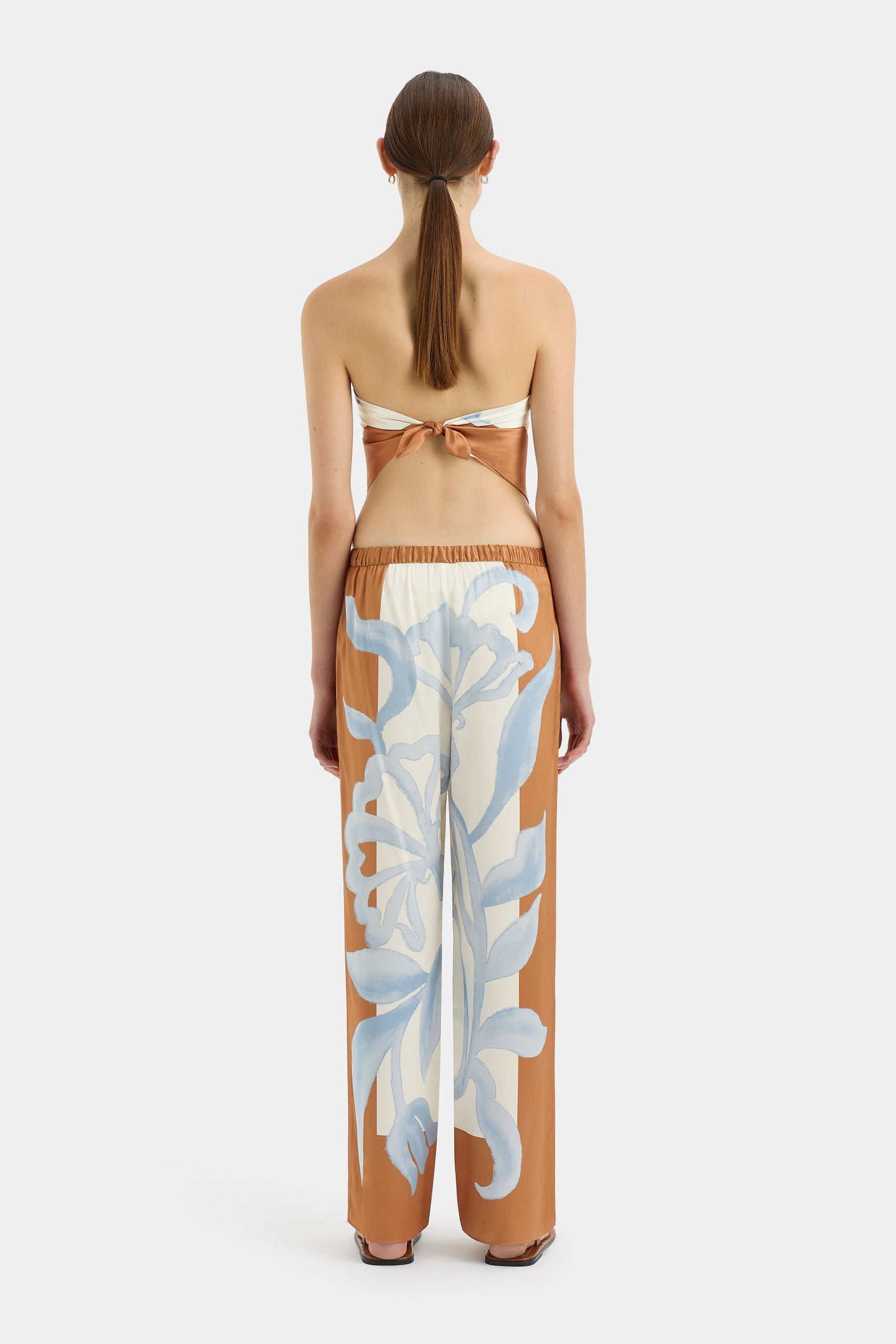 SIR the label Sorrento Pant SCIARPA PRINT