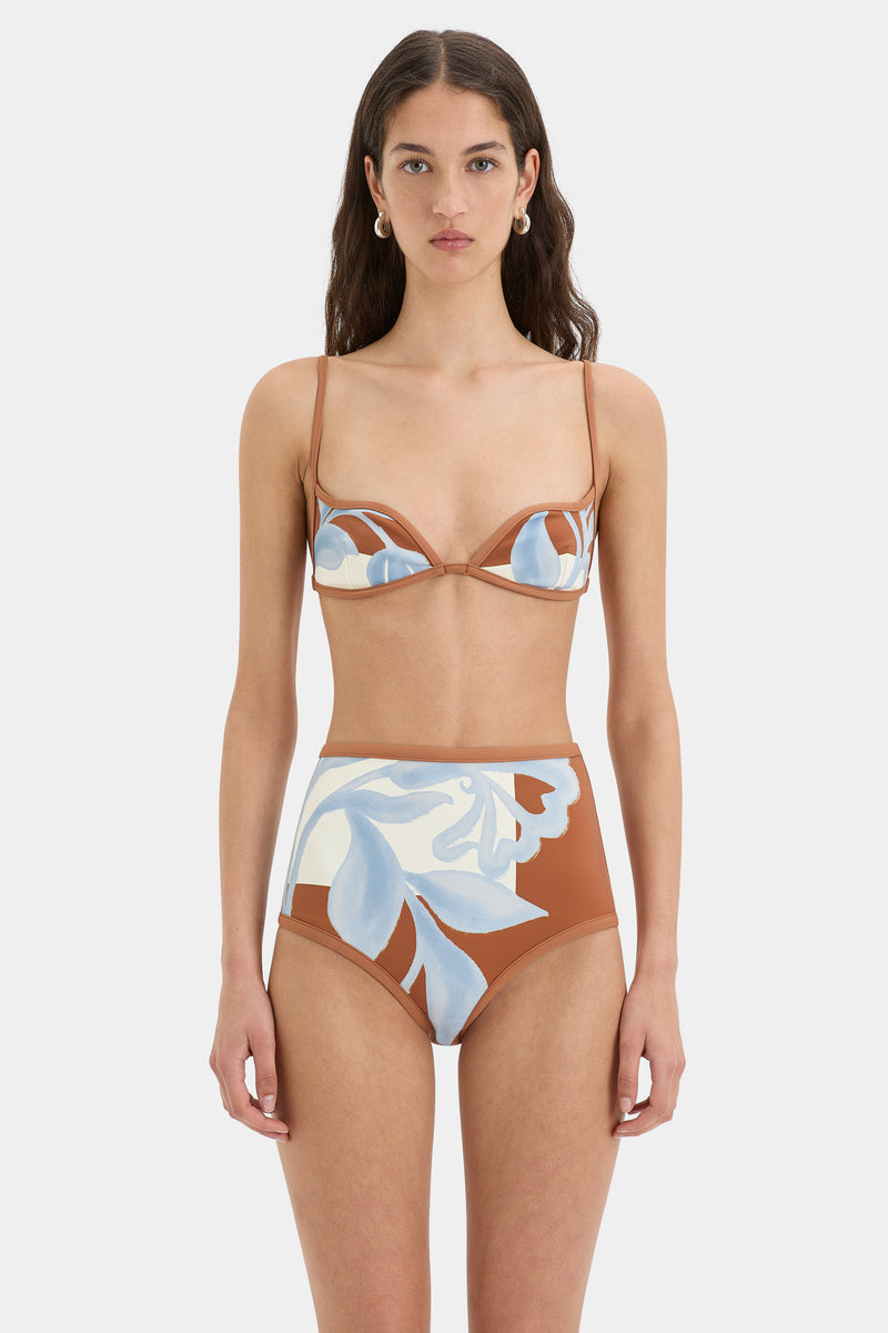 Womens Silky Island Bra Bikini Top