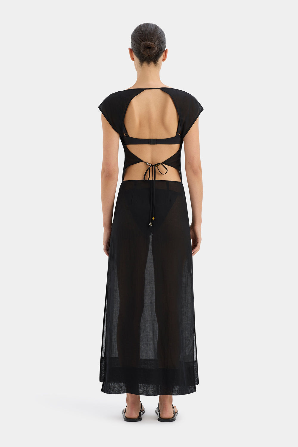 Blair Beaded Overlap Dress