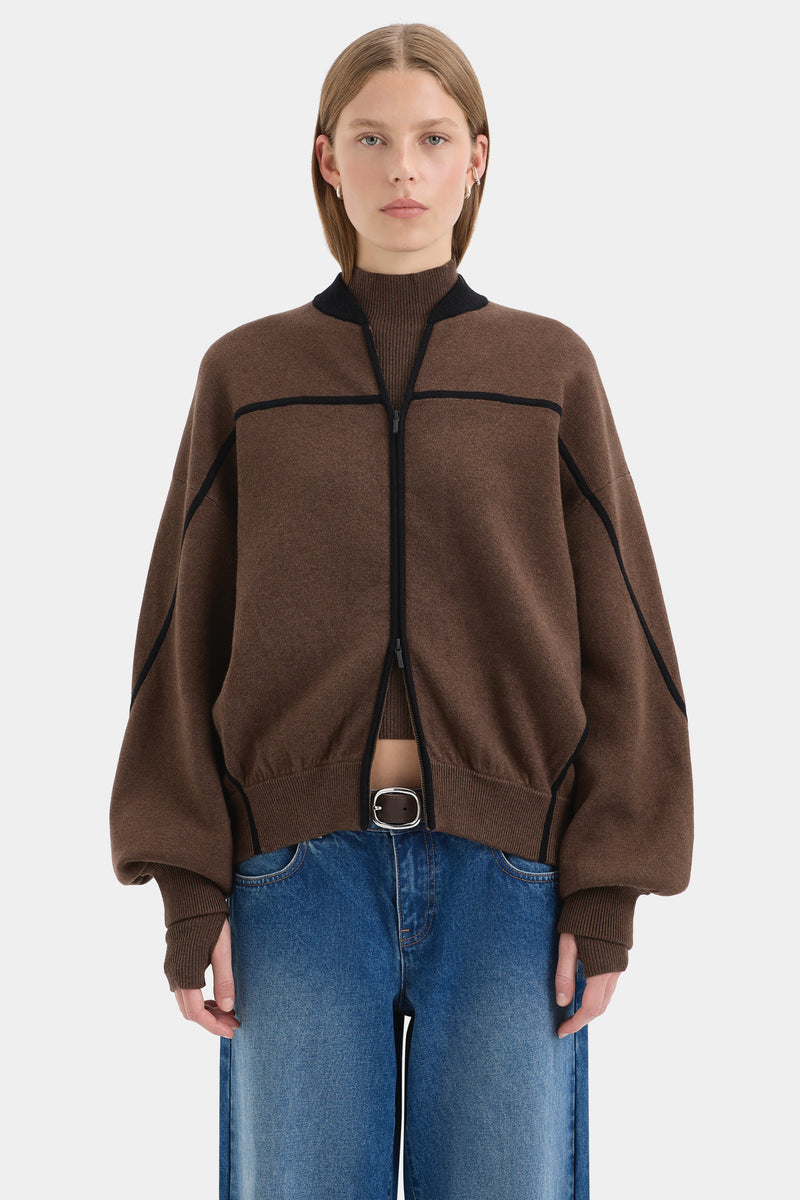 Tanel Knit Bomber