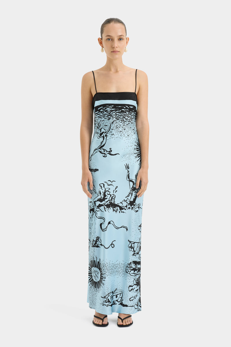 Dreamwood Scarf Midi Dress