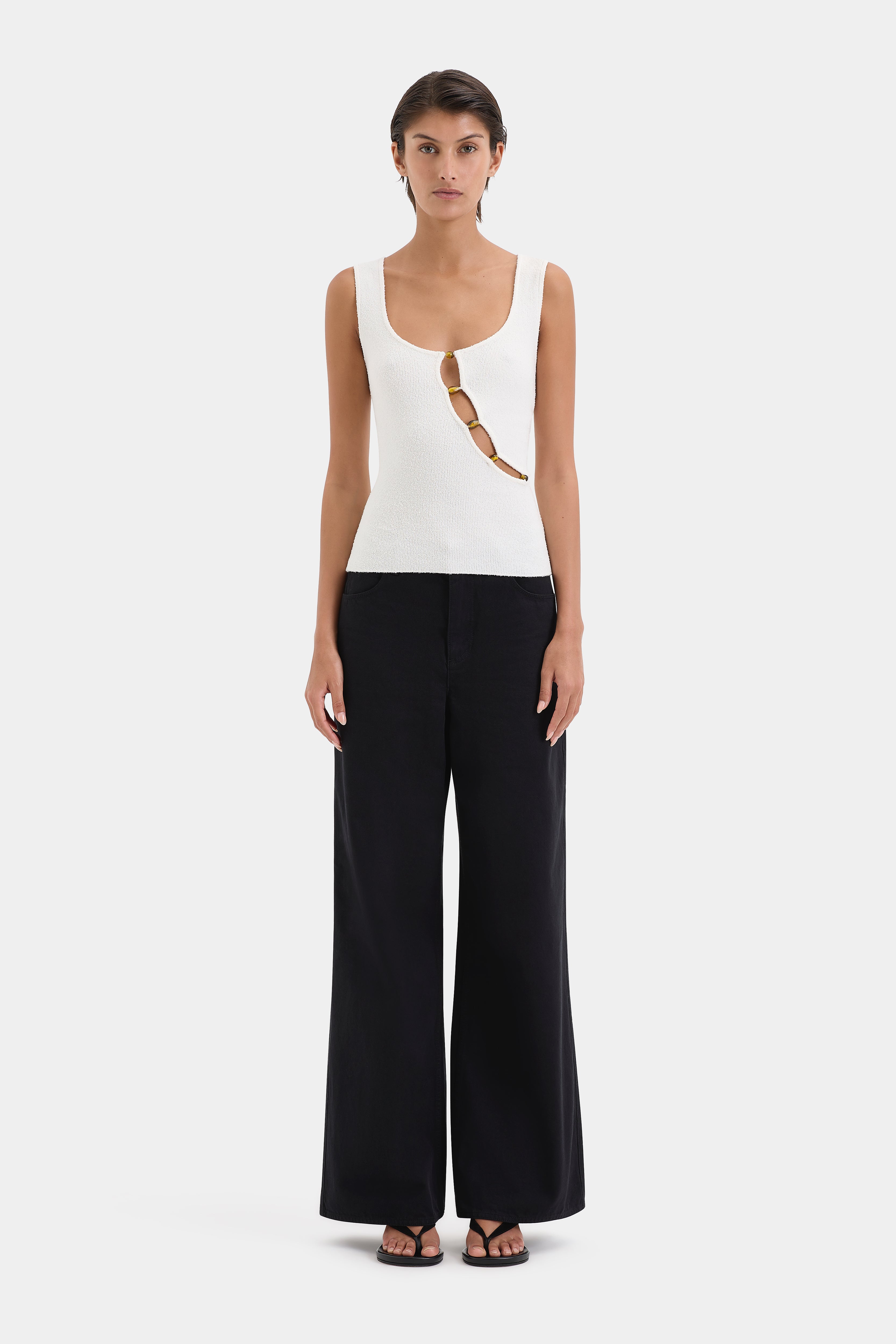 Chiara Beaded Tank